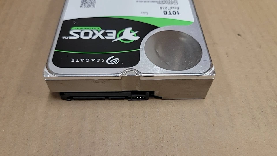 SEAGATE EXOS X10 10TB 7.2K SATA 6Gb/s 3.5in HDD ST10000NM0086 - Image 2 of 2