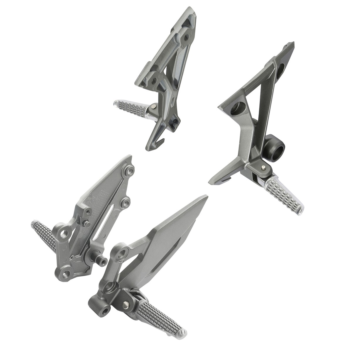 Driver & Passenger Footpegs Footrests Bracket Fit For