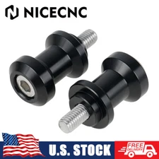 10mm Swingarm Spools Sliders for Kawasaki Ninja ZX6R 1998-2012 ZX10R 2004-2010