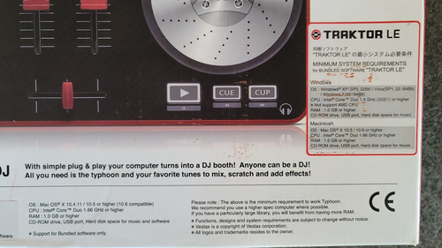 DJ Virtual Midi Controller Vestax Typhoon Double Deck Windows Mac 2009 - Picture 7 of 15