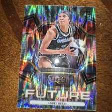 ANGEL REESE SILVER FLASH PRIZM RC 2024 PANINI SELECT WNBA #9 FUTURE ROOKIE🔥