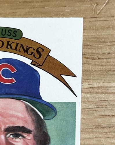 1983 Donruss Diamond Kings Card #14 Bill Buckner Chicago Cubs - Picture 6 of 12