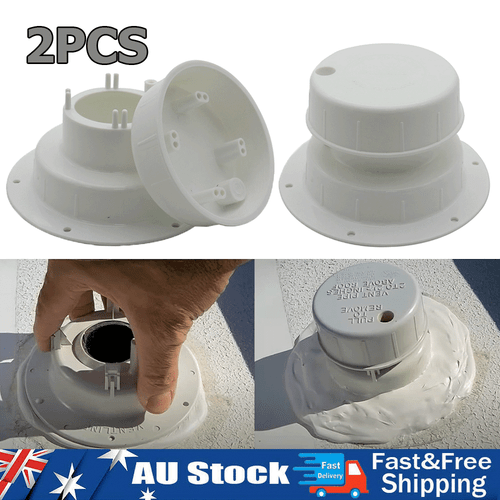 2Pcs RV Roof Sewer Plumbing System Vent Cover Caps Fits 1" to 23/8" Dia Pipe eBay