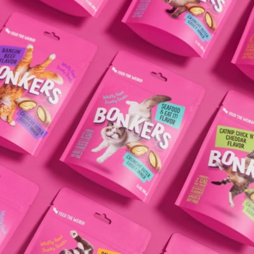 Bonkers Bites Seafood Flavor Cat Treats - 30oz - Bild 3 von 22
