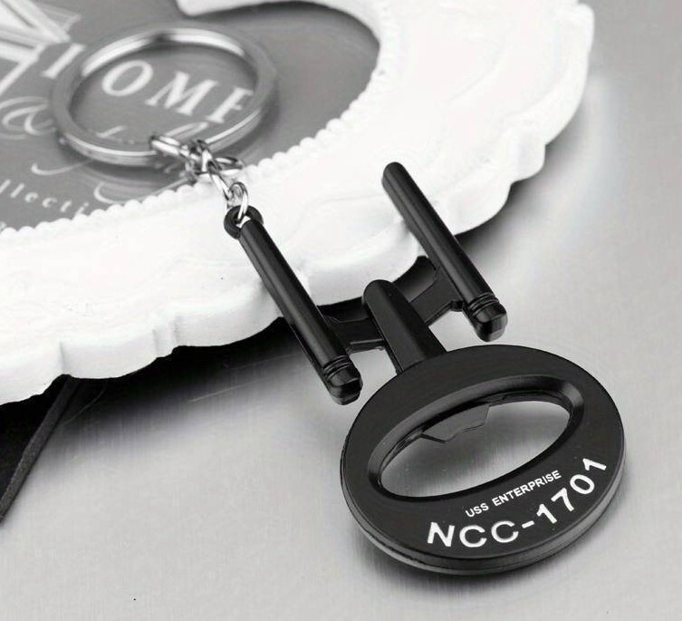 Star Trek Bottle Opener Key Chain Key Ring Car Man Woman Boys Heavy Duty  Metal