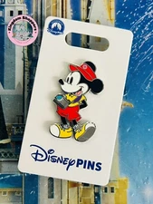 2025 Disney Parks Epcot World Showcase Collection Pin Traveler Mickey Mouse