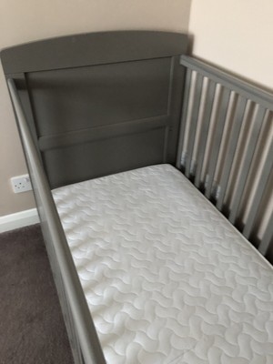 obaby pocket sprung cot bed mattress