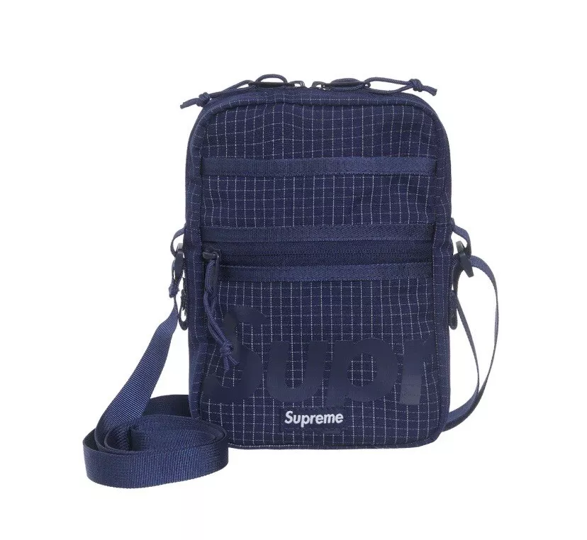 Sac épaule/latéral Supreme marine SS24 neuf rare 3M