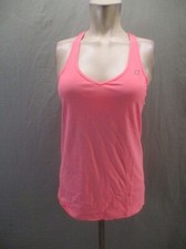LORNA JANE Size M Womens Pink Scoop Neck Racerback Workout Athletic Tank Top 123
