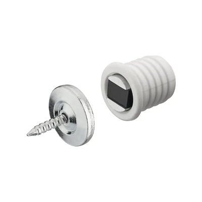 Magnetschnapper Einbohrmagnet Magnetverschluss Möbelmagnet 1,4 kg Türmagnet Ø 12 - Bild 1 von 4
