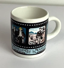 Vintage Movieland Wax Museum Mini Mug by Karol Western