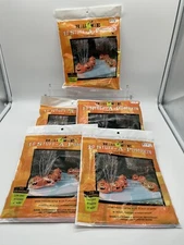 Sun Hill Stuff A Pumpkin Leaf Bags 50 Bags Jack O Lantern NOS Lot Of 5