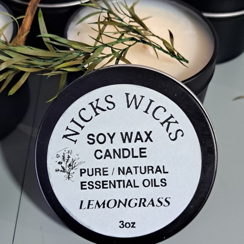 Handmade Soy Wax Candles- Pure Natural Essential Oils - 3 oz - Echo Friendly - Picture 21 of 27
