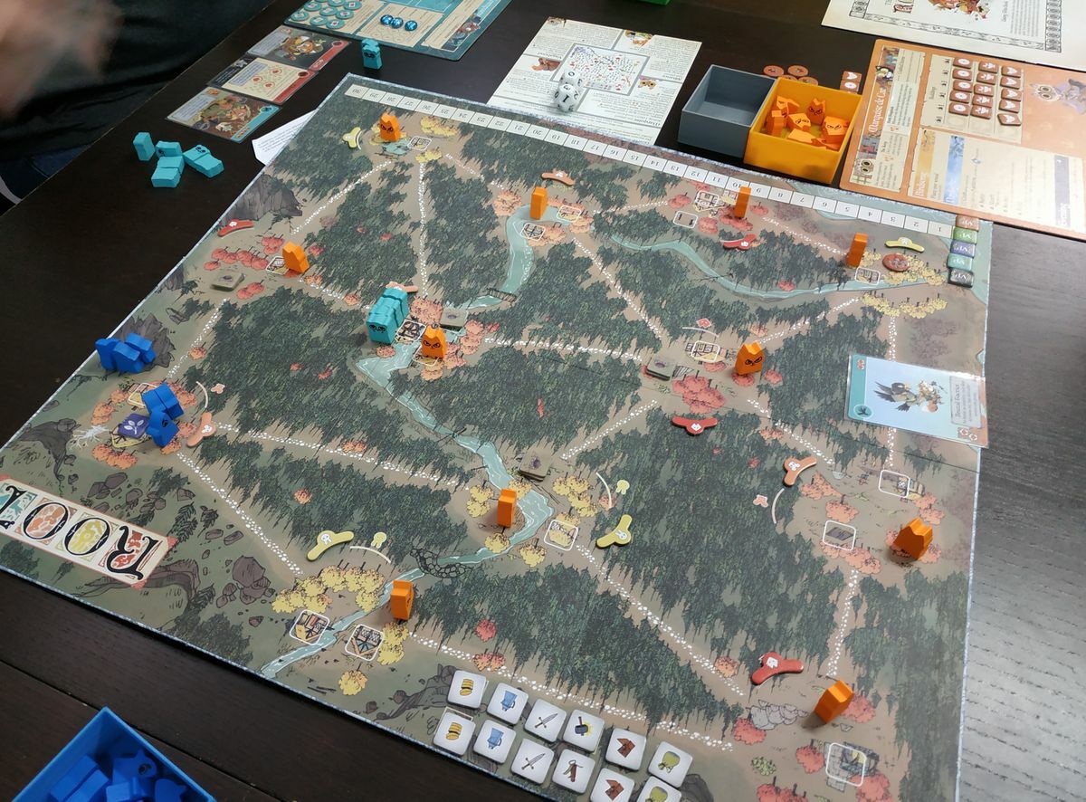 Root A Game of Woodland Might and Right by Leder Games SEALED Popularne oferty