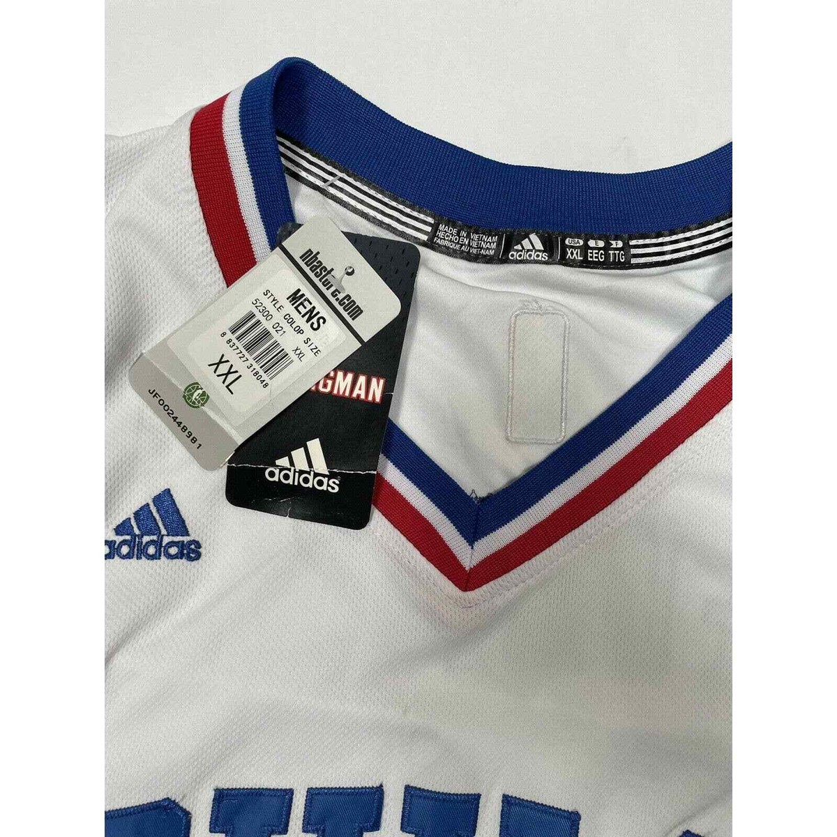 Nike Markelle Fultz #20 Philadelphia 76ers Jersey Sz 56 ** 864501