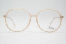 Vintage Glasses Flair 93 Light Brown Gold Oval Eyeglass Frame