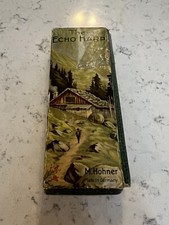 VINTAGE M. Hohner THE ECHO HARP Harmonica IN Original Box Germany 1930's 
