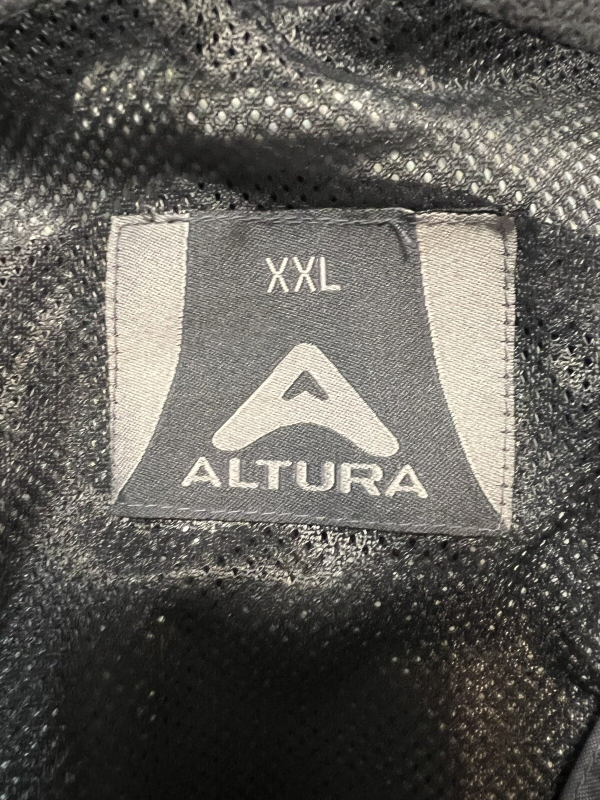 Altura Night Vision Cycling Jacket Mens Grey Reflective Full Zip XXL