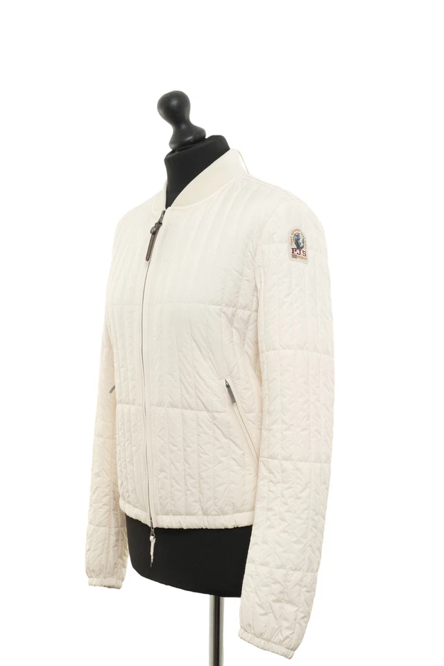 Parajumpers Women's Quilted Jacket Winnie XS Beige Short Insulated Windproof NEW - Image 2 of 4