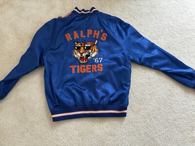 Polo Ralph Lauren Satin Tiger Souvenir Jacket Moon Shot Large | eBay