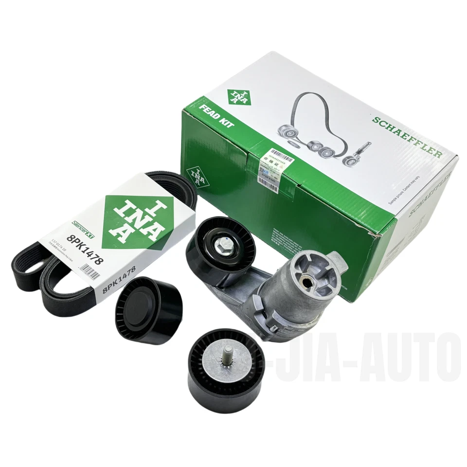 OEM INA Belt Tensioner Pulley Kit For BMW F01 F10 F30 335i 535i N55 11288673720 Foto 4 de 4