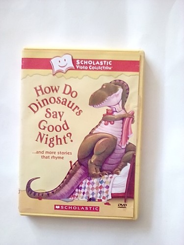 DVD Video von Wie sagen Dinosaurier gute Nacht? Scholastische Videosammlung.