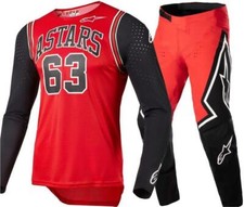 Alpinestars Techstar Limited Edition Acumen Motocross Kit Combo - Red