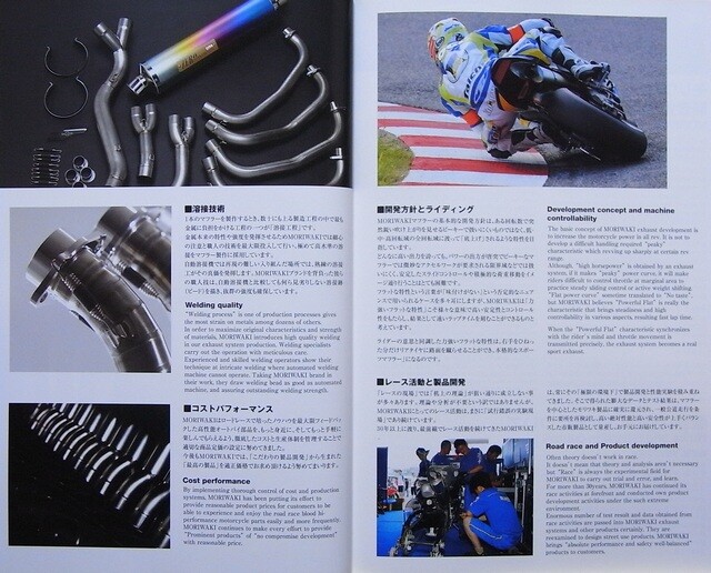 Catalog] MORIWAKI 2007 catalog Kawasaki Z Zephyr Honda CBR1000RR
