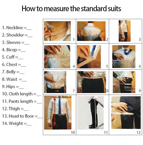 Men Suits Wide Lapel Double Breasted Formal Wedding Party Wear Groom Coat Pants - Picture 6 of 15