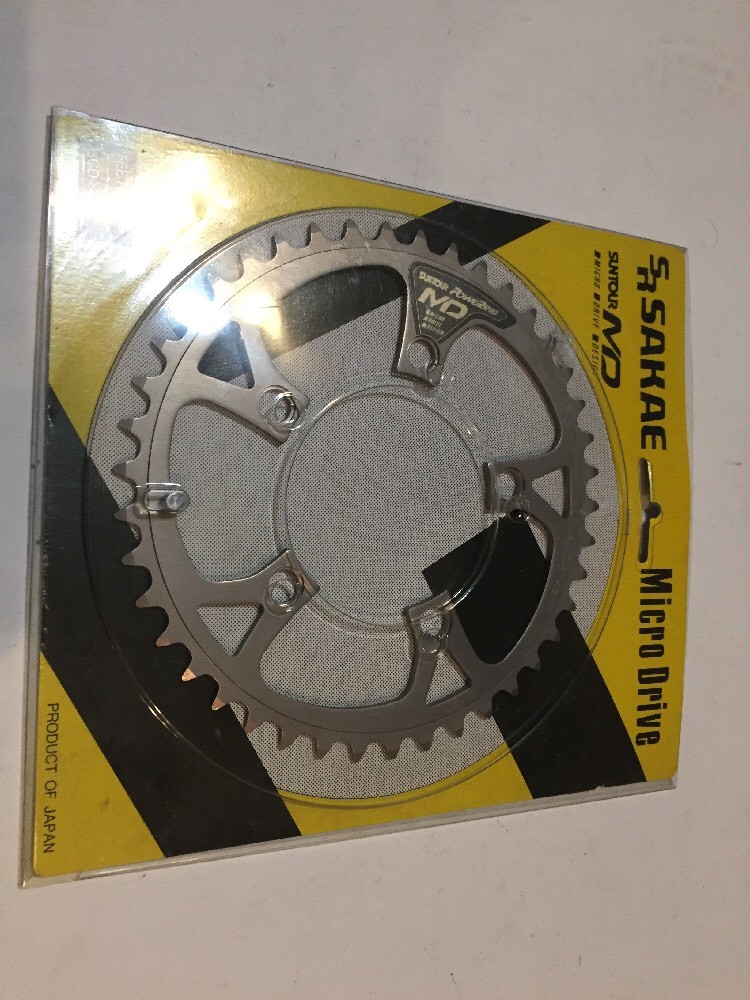 New SR Sakae Suntour MD 42T Power ring Micro Drive Vintage 94 BCD