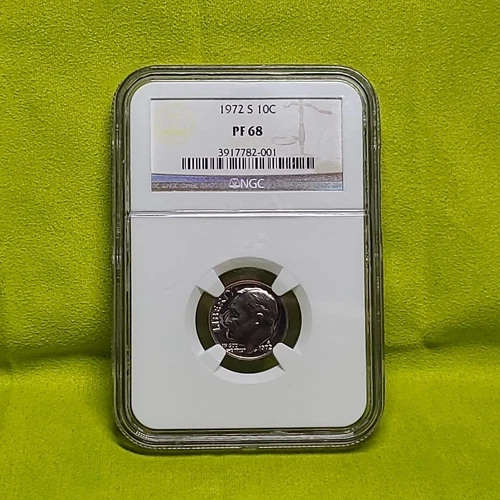 1972-S NGC PF69 10C ROOSEVELT DIME