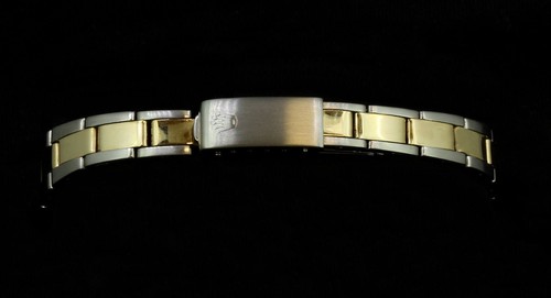 Rolex Ladies Datejust Oyster Stainless Gold Diamond Dial Watch - Picture 9 of 9