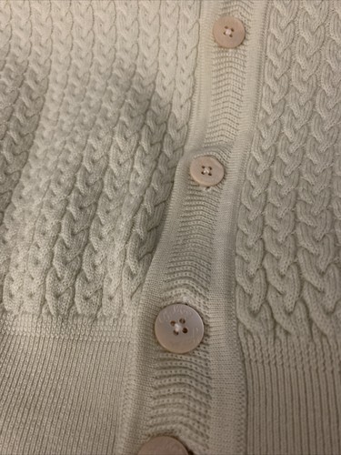 Bobby Jones Men’s 100% Wool Beige /taupe Color Size Large Vest Buttoned - Picture 6 of 7