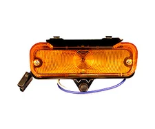 1966 Chevelle El Camino Parking Lamp Light Assembly Left Side Amber Lens L66L