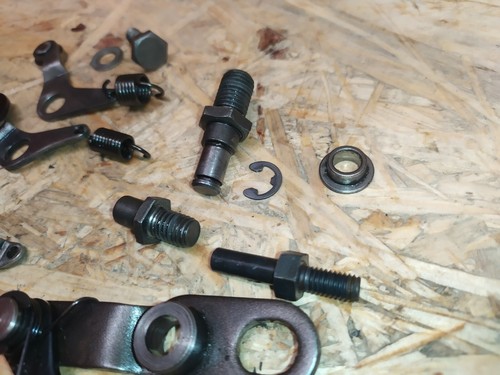 Suzuki RM 80 - Mechanik für Schaltwalze Hebel Getriebe Halter | 1983 1984 1985 - Bild 4 von 6