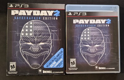 Payday 2: Safecracker PS3 - Sony PlayStation 3 Manual & Inserts