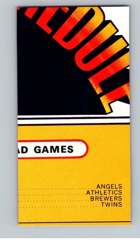 1971 Dell Todays Baseball Complete Your Set You Pick Choose HOF STARS GREATS WSC - Picture 123 of 178