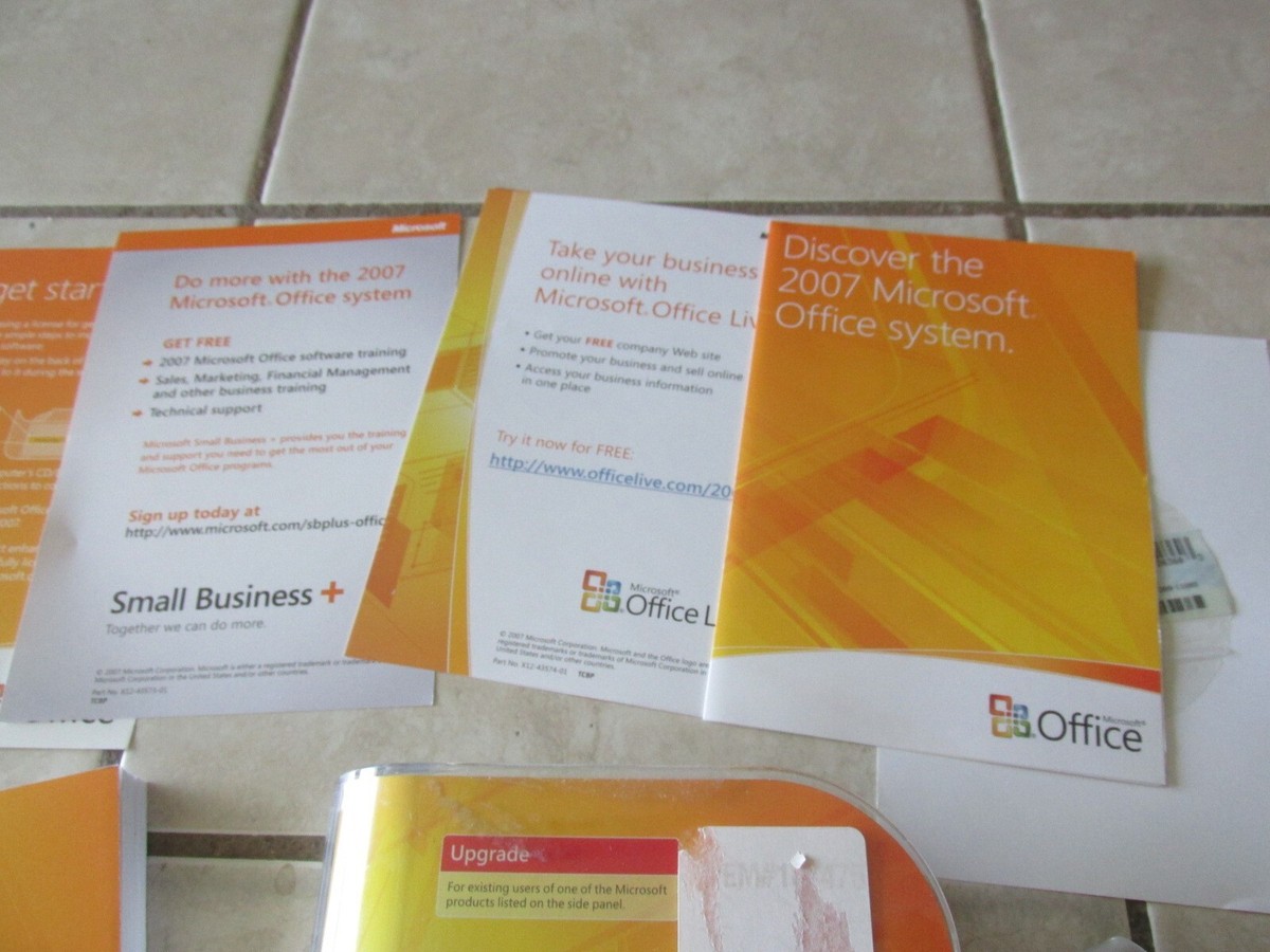 コンピュータ・IT Microsoft Office Professional 2007upgrad Microsoft Office Pro 2007 - Upgrade for sale online | eBay
