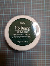 Gigi No Bump Body Scrub Skin Smoothing Exfoliator 6 FL Oz New