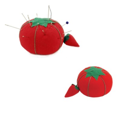 2 x Tomaten Nadelkissen mit aufgesetztem Anspitzer