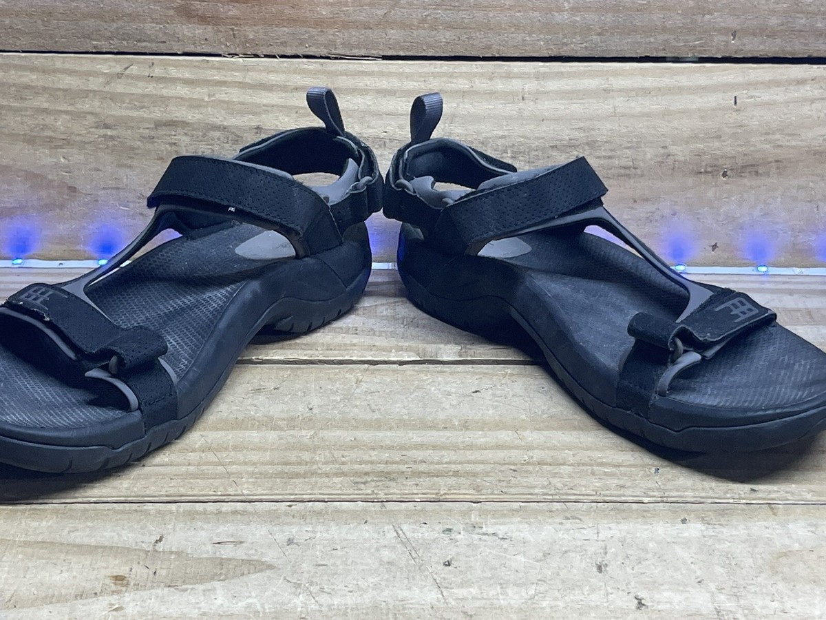 Teva Minam Mens Sandal Size 12 Black Hiking Camping Shoes | eBay