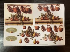 Joanna Sheen Decoupage Fruits And Basket 
