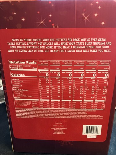 🌡6 PACK VARIETY- Hot Santa Rocks Hot Sauce-NEW IN BOX-UNOPENED DOUBLE SEALED🌡 - 第 3/4 張圖片