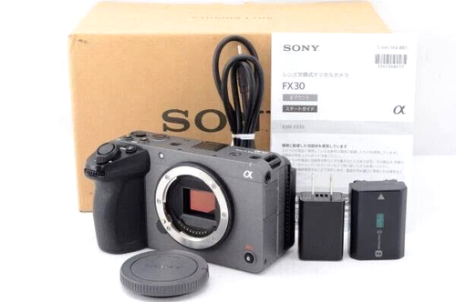 Sony FX30 4K Cinema + 2 CFE 256Gb + Reader case + XLR + extension (ILME-FX30B)