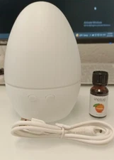 Unplug Meditation White Essential Oil Diffuser - NOB
