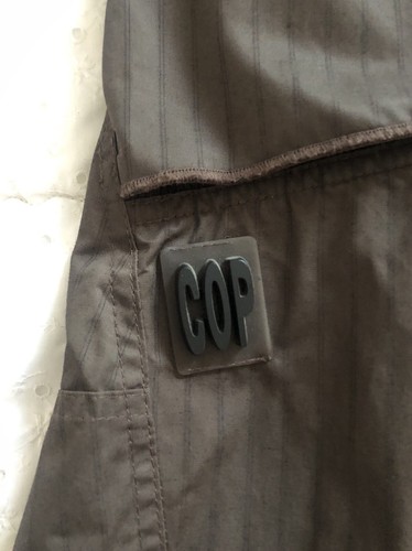 Magnifique Imper Long Capuche Modèle BREST COP COPINE Taille 38 Kaki Rayures - Foto 3 di 12