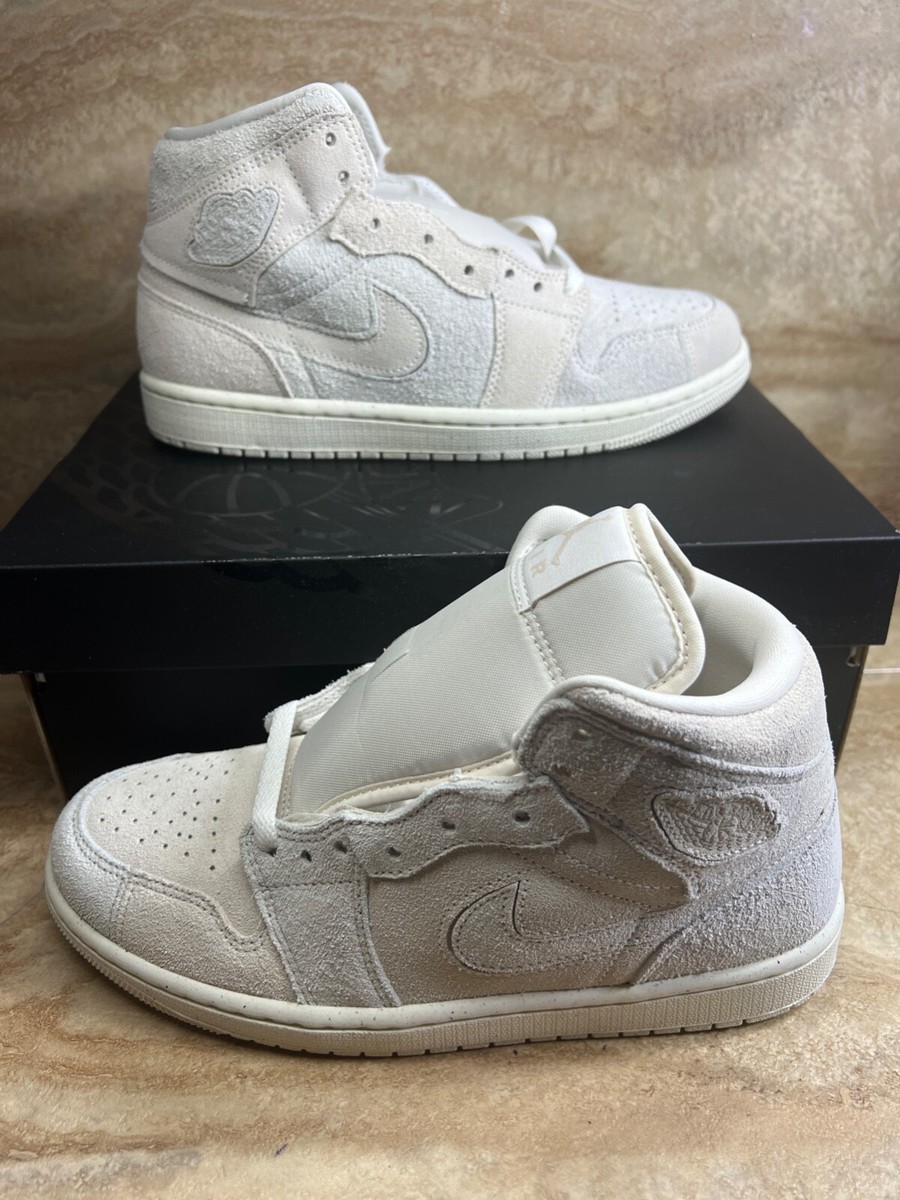 Nike Air Jordan 1 Mid SE Craft “Pale Ivory” Beige Sail Sand