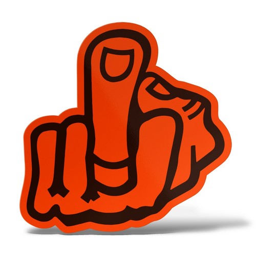 Adhesivo Dedo Sticker Laptop Auto Motocicleta Casco Jdm Dub Fresh Illest Tuning - Imagen 13 de 14