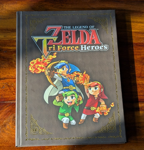The Legend Of Zelda - Tri Force Heroes - Strategy Guide Book Prima