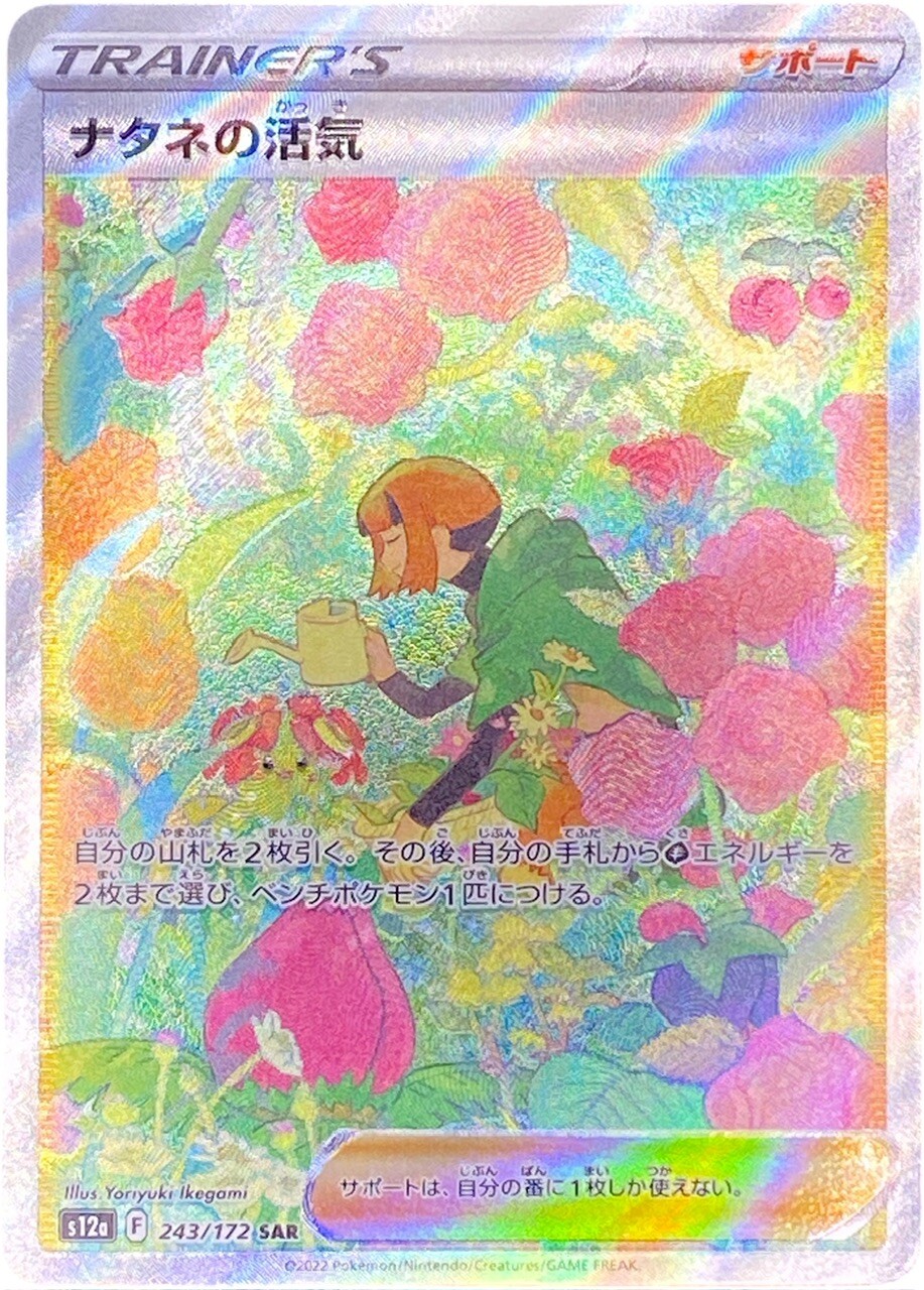 Gardenia's Vigor SAR 243/172 VSTAR Universe Pokemon Card Japanese NM